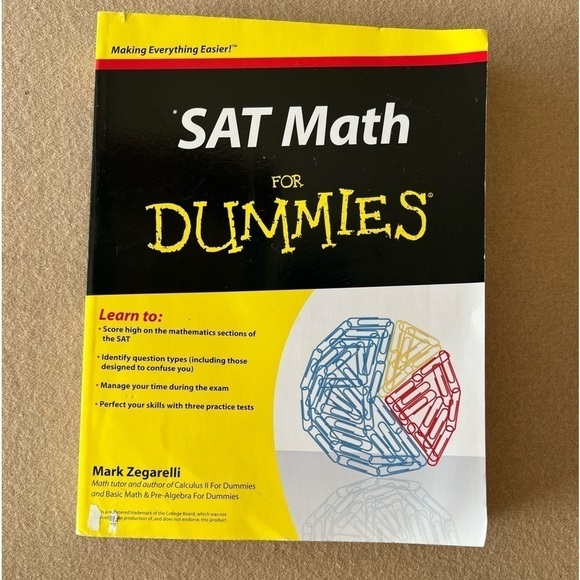 Sat Math for Dummies - Study Book - Picture 1 of 4